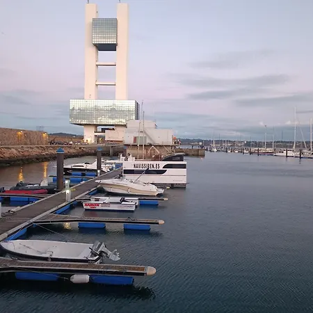 Exclusivas Vistas Al Mar En Casa Barco, Pleno Centro, Terraza, Parking Apartment