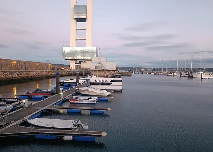 Exclusivas Vistas Al Mar En Casa Barco, Pleno Centro, Terraza, Parking Apartment