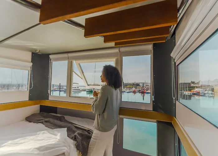 Apartman Exclusivas Vistas Al Mar En Casa Barco, Pleno Centro, Terraza, Parking A Coruña